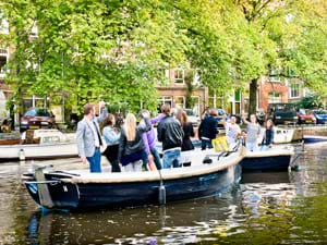 Sloepengamerally als afdelingsuitje in Amsterdam, Utrecht, Leiden, Rotterdam of Den Haag