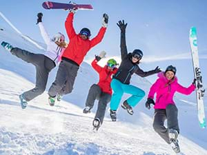 Wintersport afdelingsuitje in Oostenrijk met collega´s