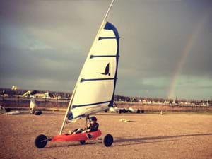 Blokarten als bedrijfsuitje op het strand