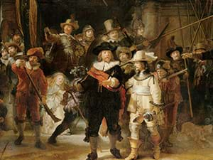 Jacht op de gestolen Rembrandt personeelsuitje Enschede