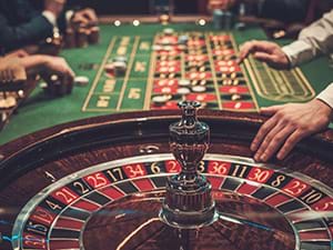 Casino feest als bedrijfsjubileum concept