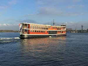 Salonboot Prins van Oranje: stijlvol bedrijfsevenement in de regio Amsterdam