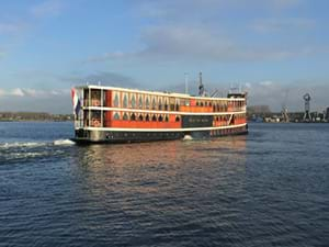 Salonboot Prins van Oranje: stijlvolle kick off meeting in de regio Amsterdam